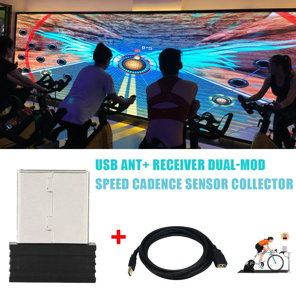 Pentru Filare Formare USB ANT Receptor Biciclete ANT Albastru-dinte Dual-Mode de Viteză Senzor de Cadență Ciclism Platforma