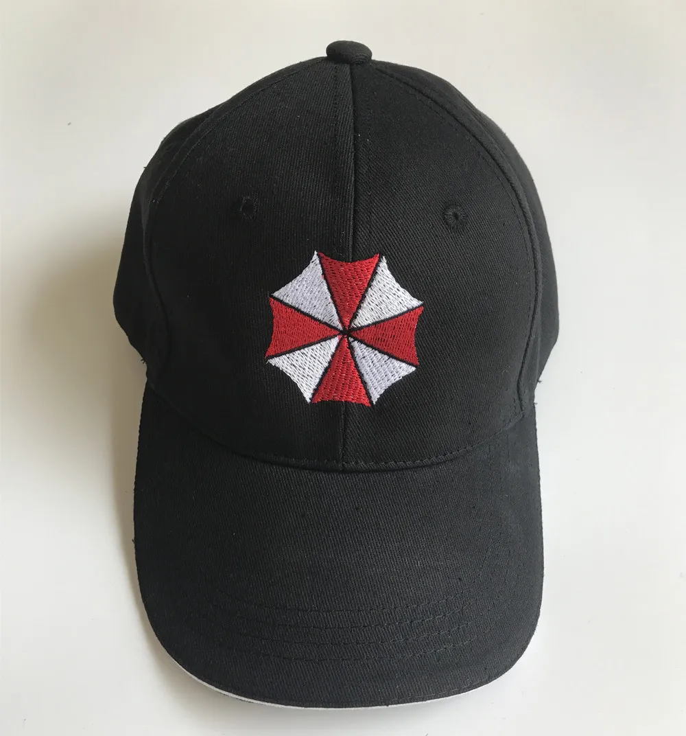 Biohazard Umbrella Logo-Ul Anime Negru Reglabil Pălărie Cosplay Șapcă De Baseball