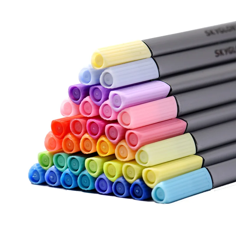 Noul Stilou Colorat siguranța Mediului de 0,4 mm grosime semnătura pen Creative style papetărie Student consumabile Gel de artă Desen stilou