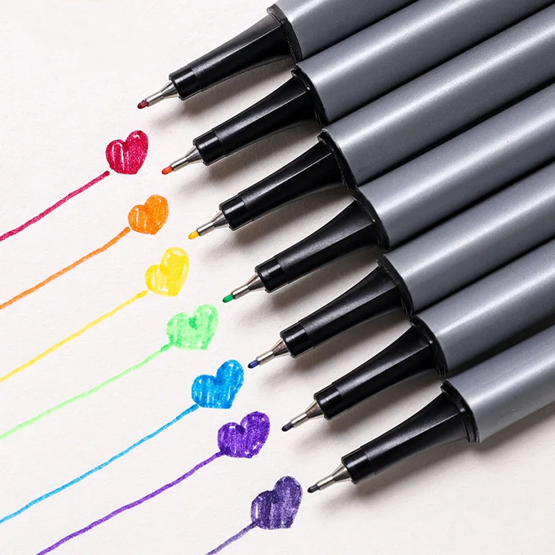 Noul Stilou Colorat siguranța Mediului de 0,4 mm grosime semnătura pen Creative style papetărie Student consumabile Gel de artă Desen stilou