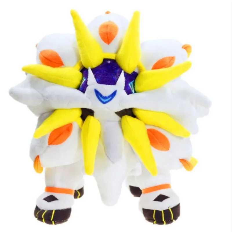 Pokemon Solgaleo Pluș Moale Animal de Pluș Păpuși Cadou de Craciun Pentru Copii 30cm 48cm