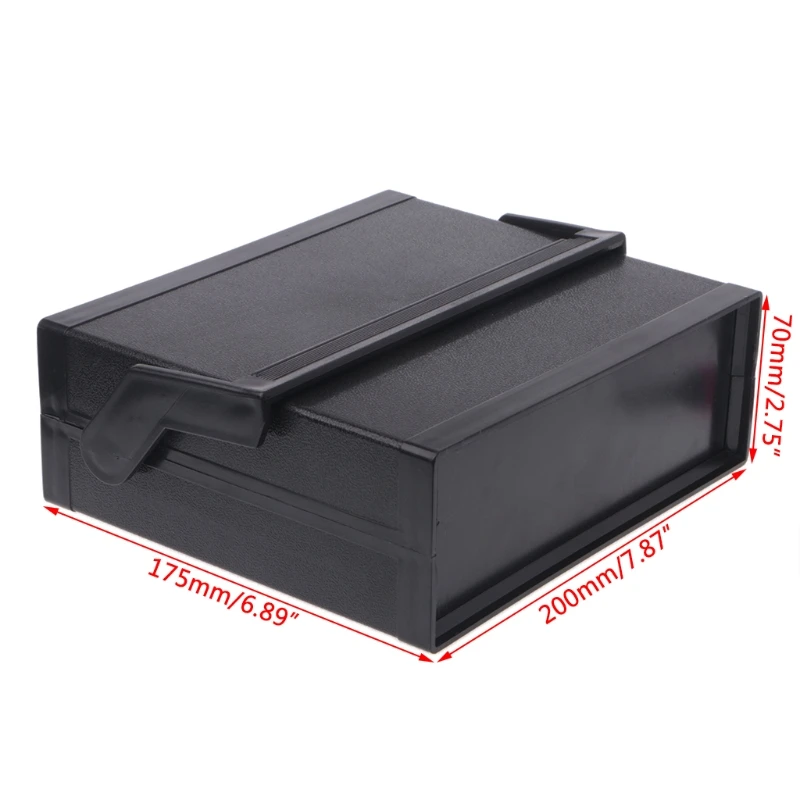 Impermeabil din Plastic Electronice Cabina de Proiect Cutia Neagră 200x175x70mm