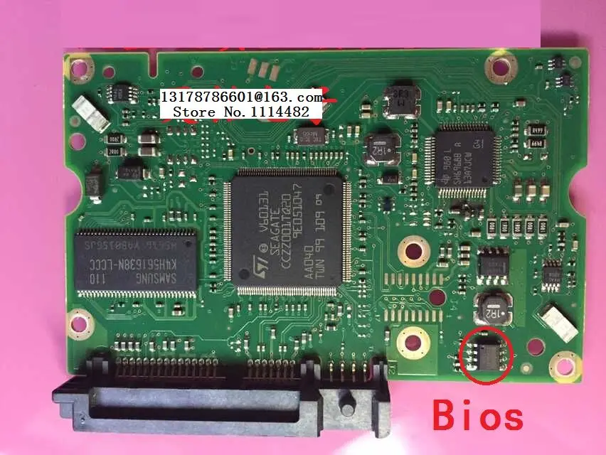 100579470 transport Gratuit Original HDD PCB bord logică Hard Disk Aplicabile 500G, 1T, 2T Circuit 100579470