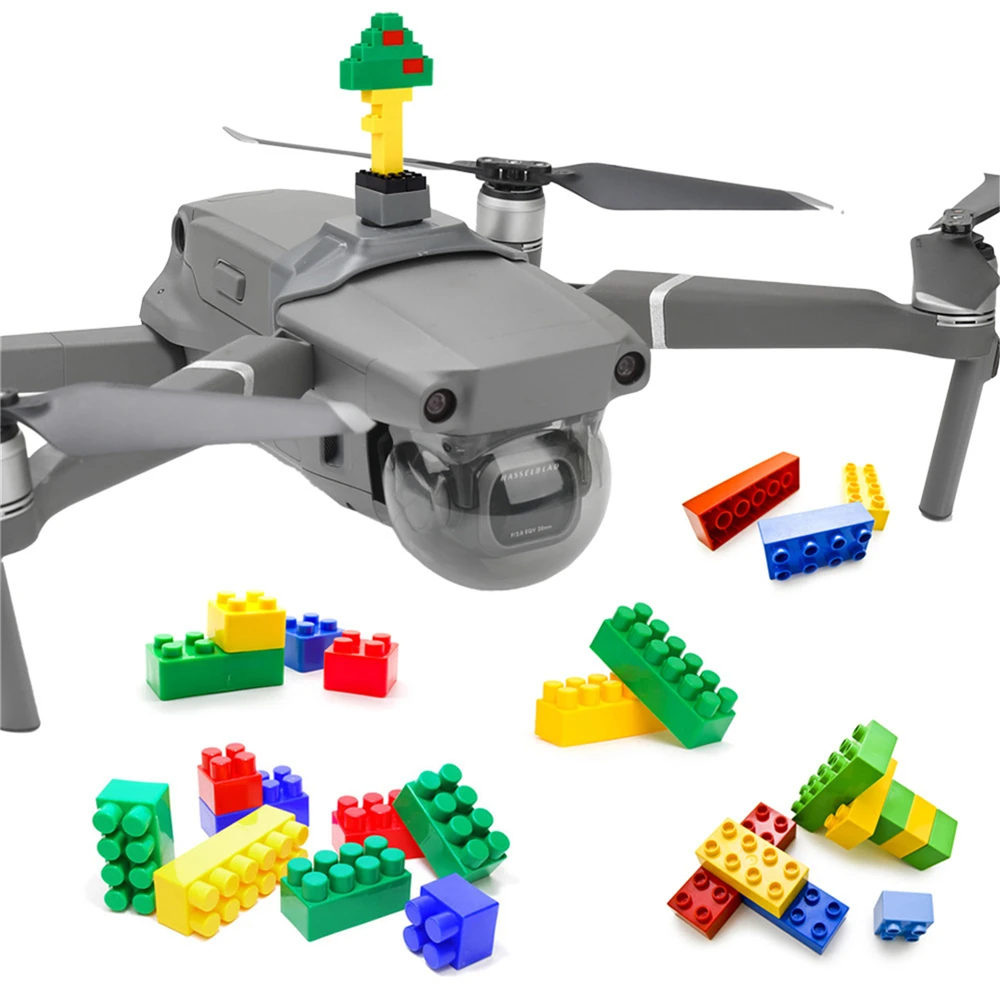 Multifunctional Top Mount Titularului + LEGO pentru DJI MAVIC 2 Pro / Zoom Drone Extensia Gopro Amortizor Suport Accesorii