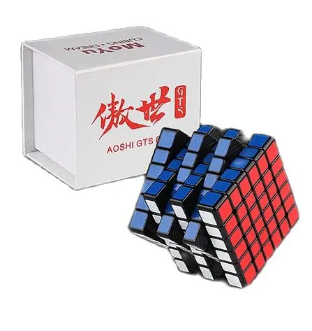 Original GTS 6 M 6x6x6 Puzzle MoYu Aoshi GTS 6x6 Cub și Magnetice GTS M Provocare Profesională Magic Cube Joc de Puzzle pentru Copil