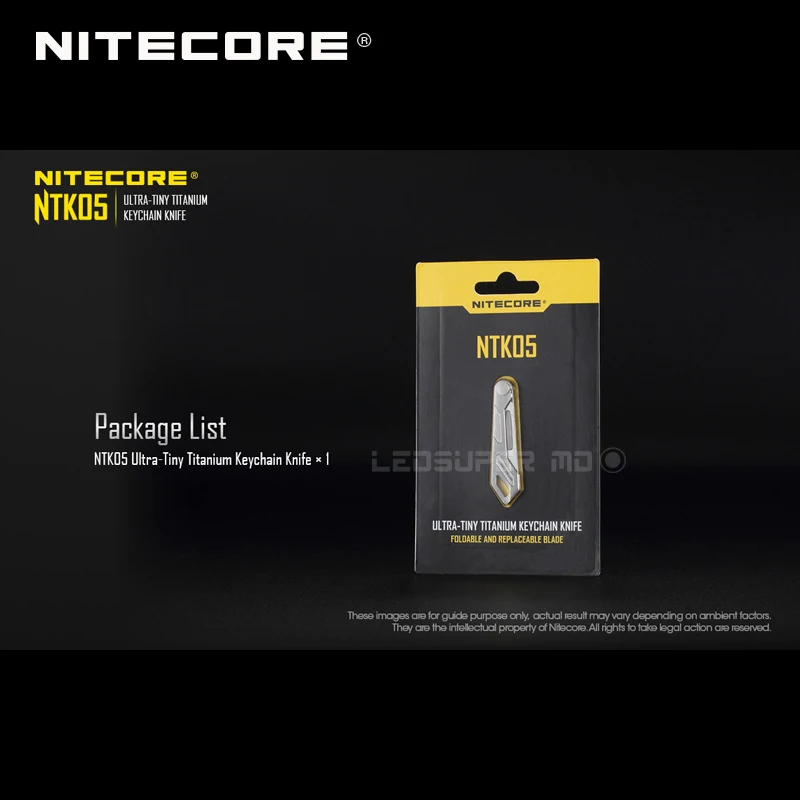 Incarcator NTK05 Ultra-Mici Titan Breloc Cutit pentru EDC