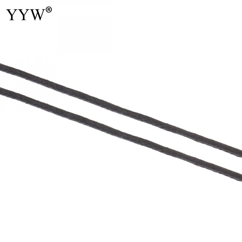 100yards/Spool 2mm Cablul de Ceara Alb-Negru Cerat Fir Lenjerie Șir de Sârmă Bijuterii Frânghie se Potrivesc Bratara Constatările de Bijuterii Accesorii