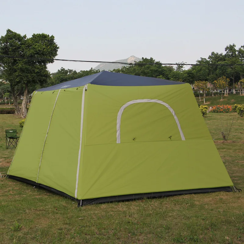 Landwolf Două camere automată cort 4-5-8 oamenii dublu-strat anti-ploaie plaja multiplayer în aer liber camping cort cu spațiu mare