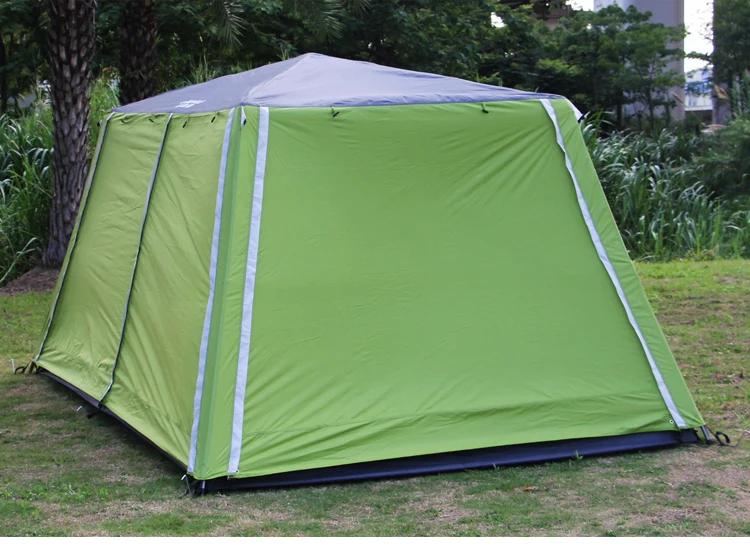 Landwolf Două camere automată cort 4-5-8 oamenii dublu-strat anti-ploaie plaja multiplayer în aer liber camping cort cu spațiu mare