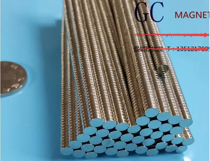 Noi magnet 5x1.5 (Nd-Fe-B) magneții ndfeb produs de magnetul permanent 5*1.5 dimensiune 5mmx1.5mm 100pc/lot