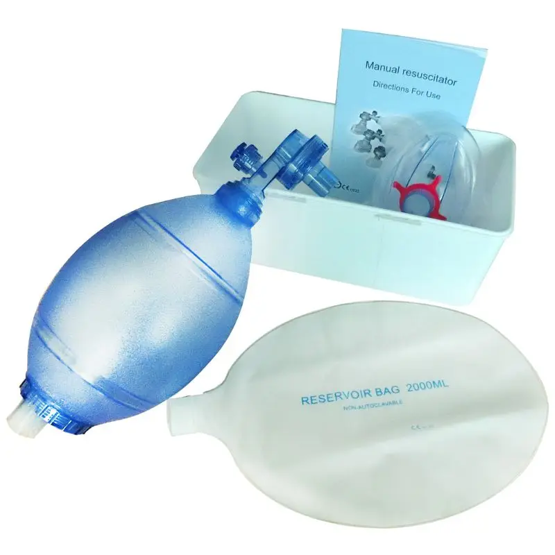 Adulți/Copii/Sugari Manual Resuscitator PVC Punga Tub de Oxigen Trusa de Prim Ajutor Simple Aparate de Respirat Instrument