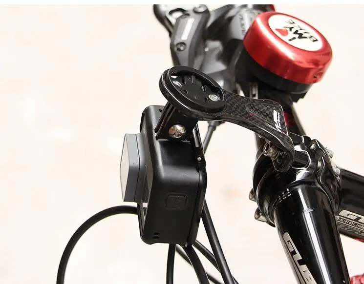 GUB 693 Fibră de Carbon Ciclu de Calculator bara suport Bicicleta Ține Suport de Masă MTB Biciclete Rutier stem lampa Muntele 15.5 g negru