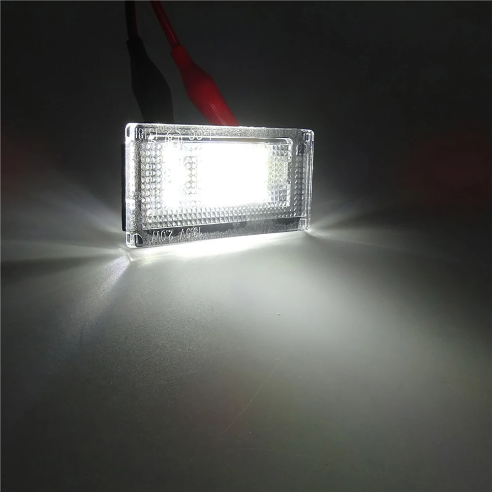 2 buc Alb Pentru MINI cooper R50 R52 R53 Portbagaj LED Numar inmatriculare Lumini Înlocuirea Lămpii auto lumina de asamblare Nici o Eroare