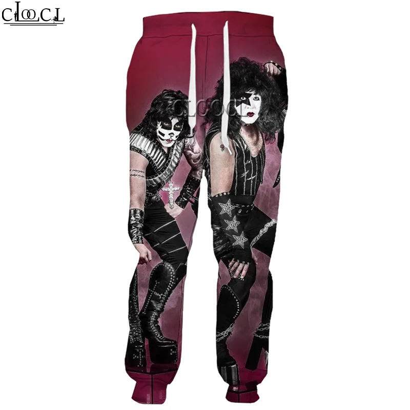 HX cele mai Noi Rock Metal formatiei Kiss Imprimare 3D Bărbați Femei Pantaloni Unisex Casual pantaloni de Trening Hip Hop Harajuku Pantaloni Picătură de Transport maritim