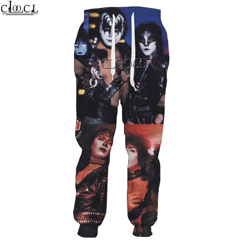 HX cele mai Noi Rock Metal formatiei Kiss Imprimare 3D Bărbați Femei Pantaloni Unisex Casual pantaloni de Trening Hip Hop Harajuku Pantaloni Picătură de Transport maritim