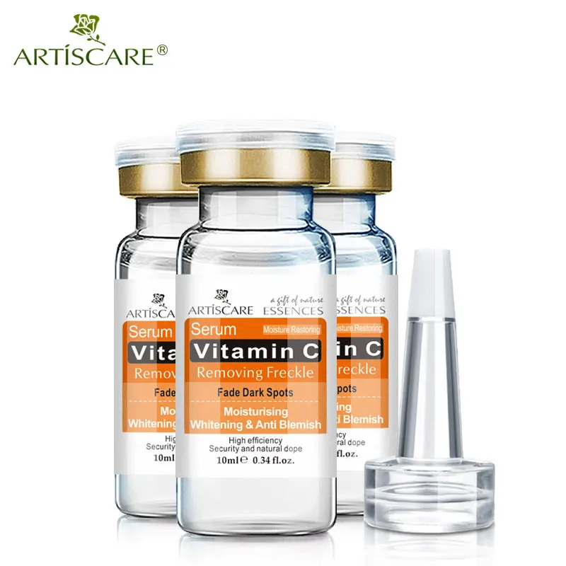 ARTISCARE Vitamina C Ser pentru Fata de Îngrijire Anti Acnee Cicatrice Îndepărtare Pete Pistrui VC Esența Acid Hialuronic Albire Faciale Crema