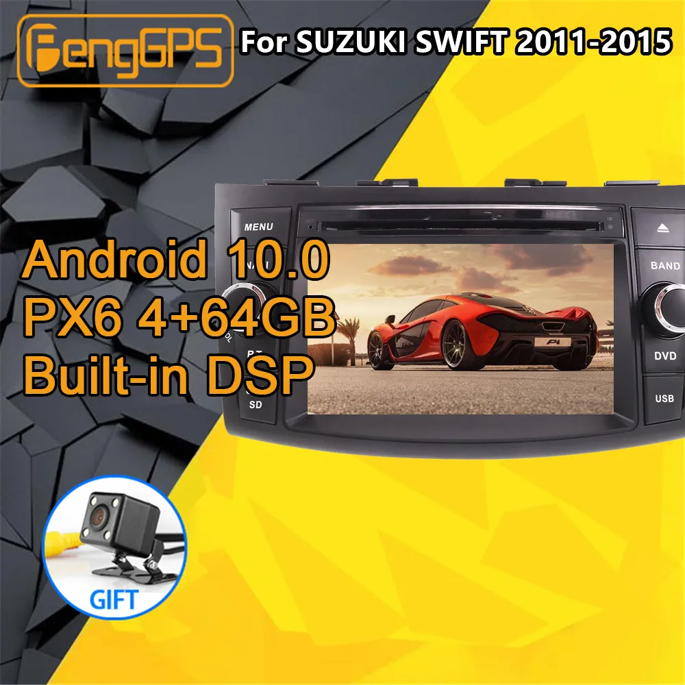Pentru SUZUKI SWIFT Android Radio Multimedia 2011 2012 - Navigare GPS Capul unitatea Audio Stereo PX6 Masina DVD Player Autoradio