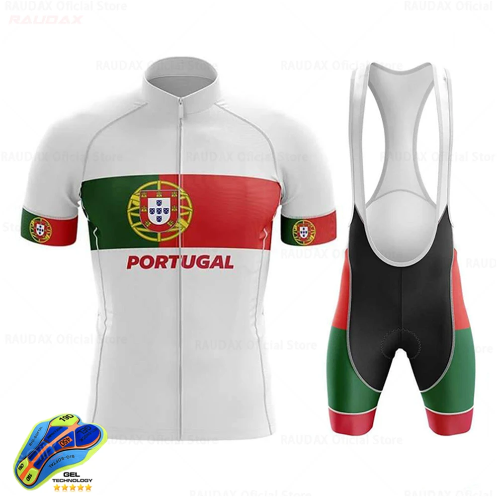 2021 Portugalia Vara Bărbați Ciclism Jersey Set MTB Biciclete Imbracaminte cu Maneci Scurte Ciclism Îmbrăcăminte Maillot Ropa Ciclismo Dropship