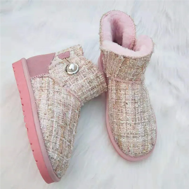 Nou Stil Pentru Femei Cizme De Iarna Austalia Moda Cald Brand Din Piele Cizme De Zapada Pentru Femei Pantofi Botas Mujer