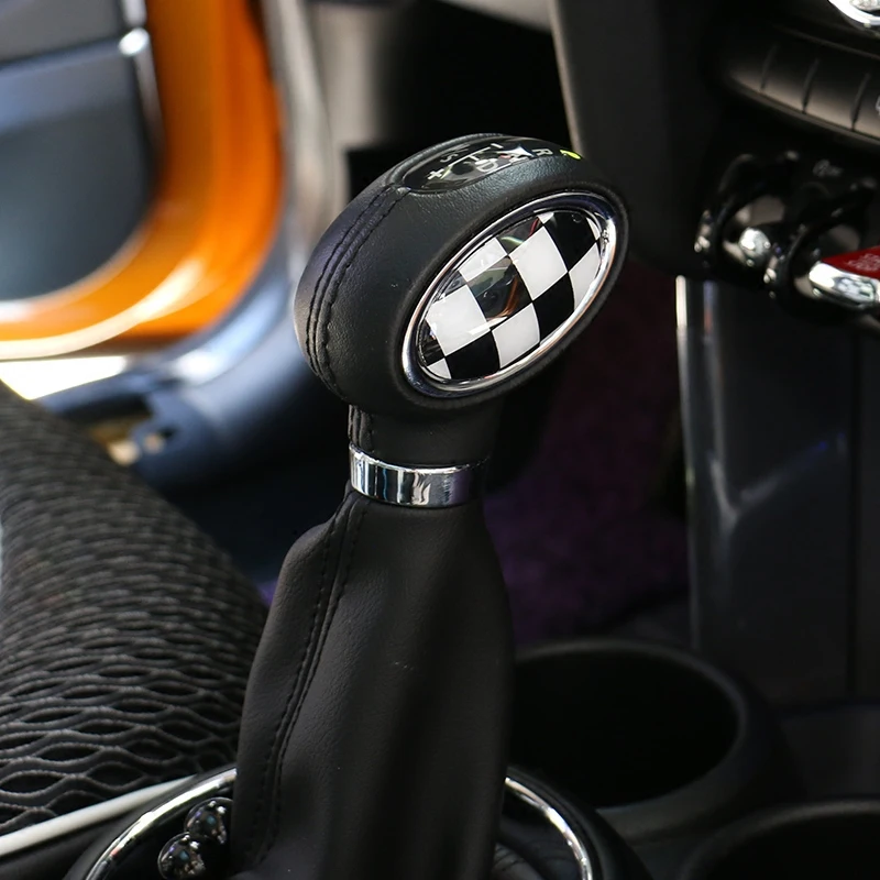 2 buc Union Jack ABS Mașină de Cap Gear Shift Knob Capacul Panoului de Caz Autocolant Pentru Mini Cooper F54 F55 F56 F60 Countryman styling Auto
