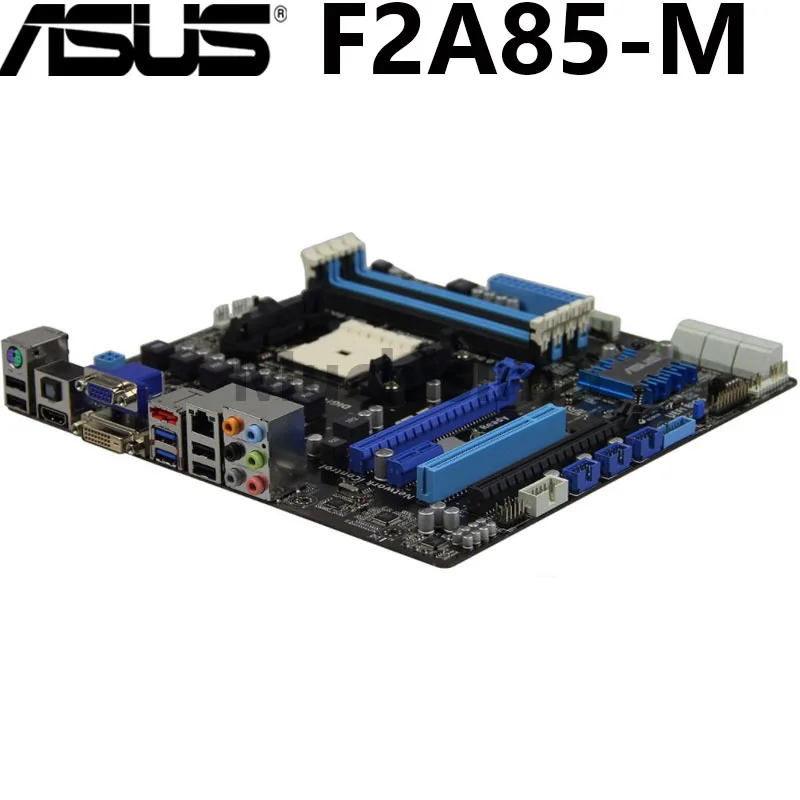 Pentru ASUS F2A85-M Placa de baza Socket FM2 Pentru AMD A85 DDR3 64GB PCI-E 2.0 Original Desktop SATA II pe Placa de baza Calculator Folosit