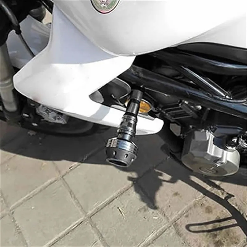 Universal 1 Bucata Motocicleta Care Se Încadrează Protectori De Evacuare Cadru Slider Anti Crash Pad Protector Durabil