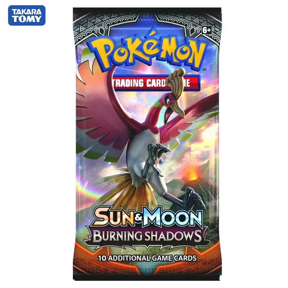 324Pcs/cutie Carduri Pokemon TCG: Sun & Moon Ardere Umbre Booster Box de Colectie Carte de Joc de Tranzacționare de Înaltă calitate, carduri