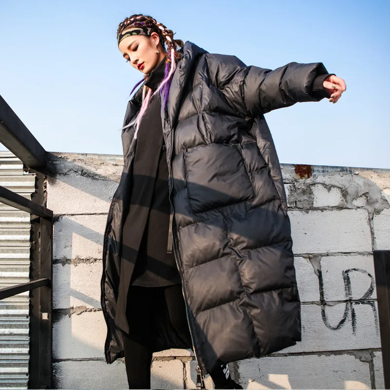 Max LuLu 2019 Cald Moda Coreeană Doamnelor Jacheta De Iarna Pentru Femei Cu Glugă Mult Supradimensionate Căptușit Haine Vintage Îngroșa Parka Plus Dimensiune