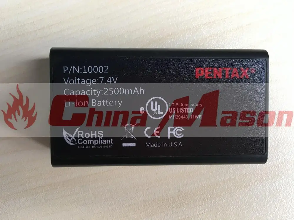 De înaltă Calitate Pentax 10002 baterie Li-ion pentru Pentax GPS G3100