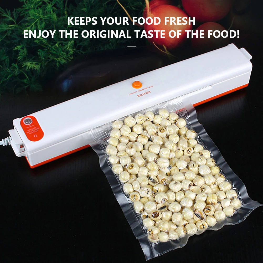 Alimente Vid Sealer Mașină de Alimente de Origine Sistem de închidere de Masă Proaspătă Economizor de Ambalare, uz Casnic Pentru Depozitarea produselor Alimentare 220V