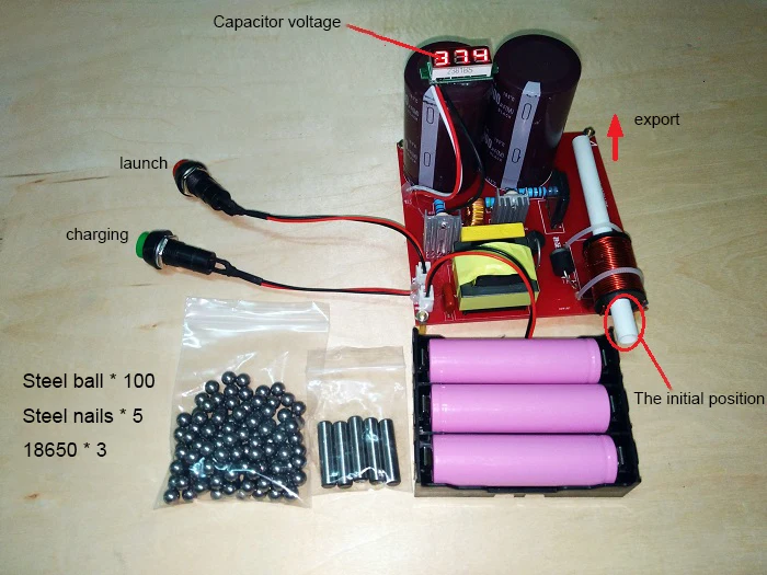 Arme electromagnetice Diy Kit Terminat Noua Generație Multi-nivel Integrat de Predare Experiment de Fizica Echipamente de Jucării pentru Copii