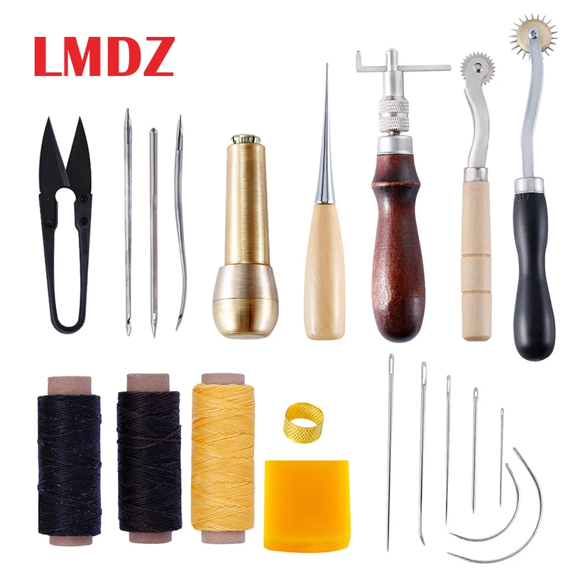 LMDZ Practice și Creative Manual Accesorii de Cusut Piele Kit DIY din Piele Tehnologia Costum Cusut Manual Instrument