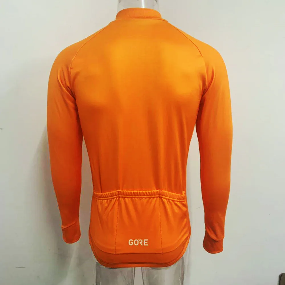 Gore Iarna 2020 Unisex Termale în aer liber Cald Lână Periat Bicicleta Protectie UV Ciclyng Jersey Salopete Pantaloni Kit de Îmbrăcăminte