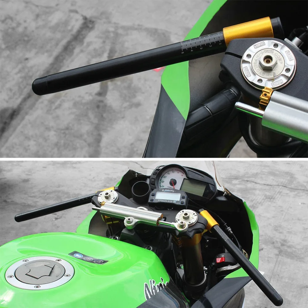 47mm Regulat CNC Piese de Aluminiu Ghidon Motocicleta Clip-on-uri Mâner Baruri Clip on Pentru Yamaha R15 V3 YZF R3 2019 2020