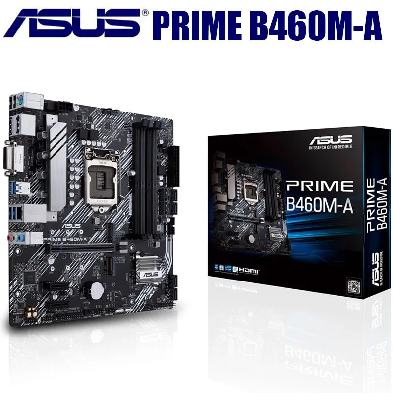 ASUS PRIM B460M-O placi de baza LGA 1200 10-a Generație Core Pentium Celeron 128GB DDR4 PCI-E 3.0 M. 2 Desktop PC Micro ATX Noi