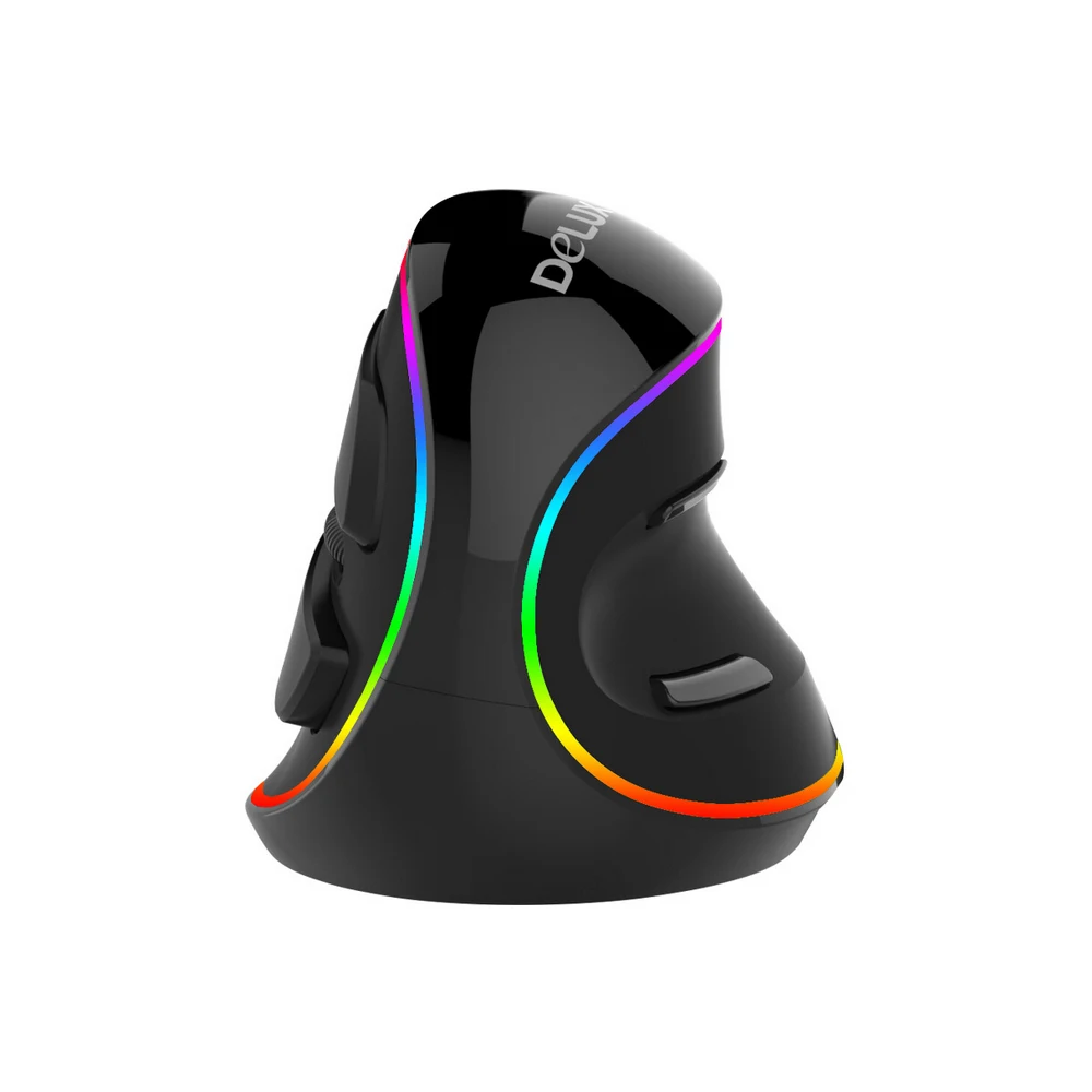 Delux M618 Plus RGB Gaming Mouse Optic cu Fir Soareci Ergonomic Mouse Gamer 6 Butoane Pentru PC, Laptop, Desktop csgo, dota 2 pe Calculator