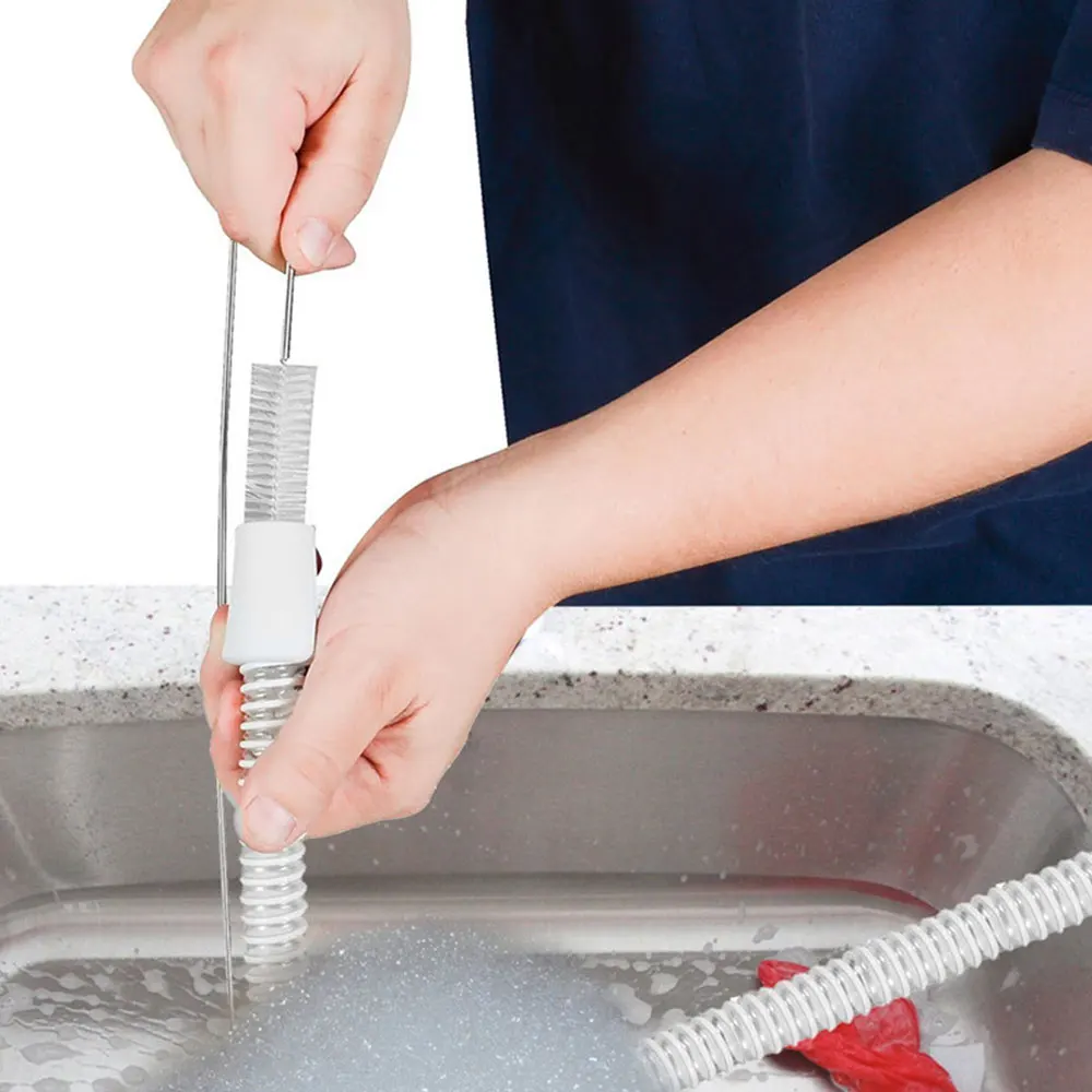 2 Buc CPAP Tub Perie de Curățare Flexibil Inox Perie Îndemână (7 Inch) pentru Standard de 22mm Diametru Tubulatură Mar11