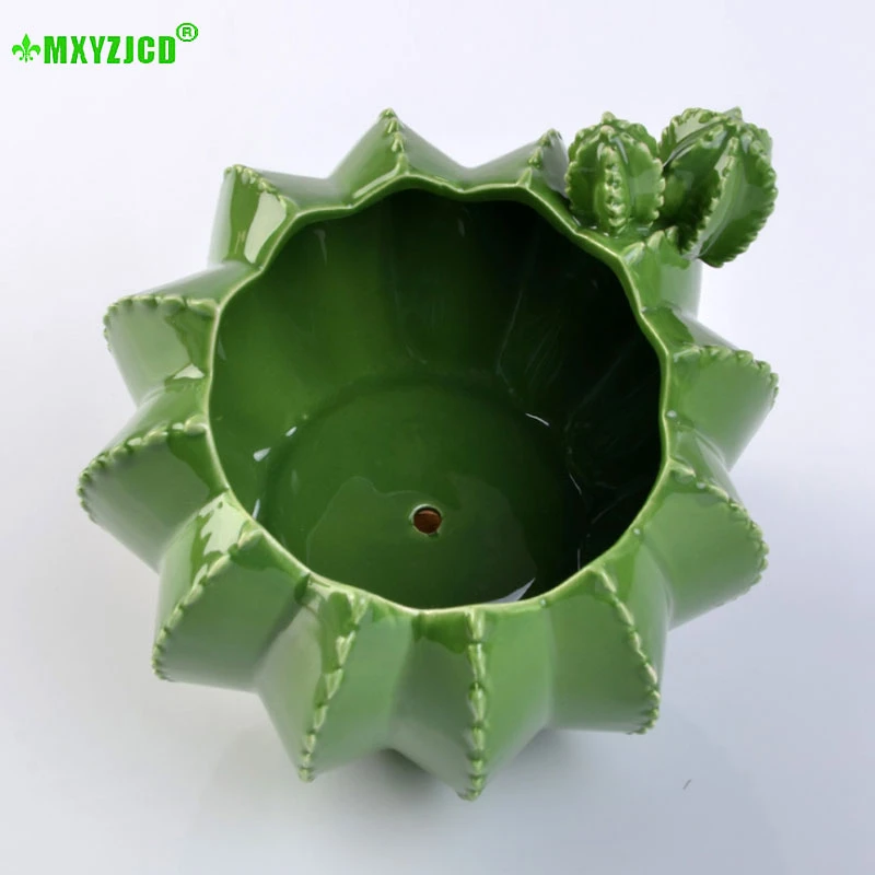 Cactus Ceramice Ghiveci Creative Planta Sculptura Meserii Decor Suculente Ghiveci Decor Acasă Accesorii Groot