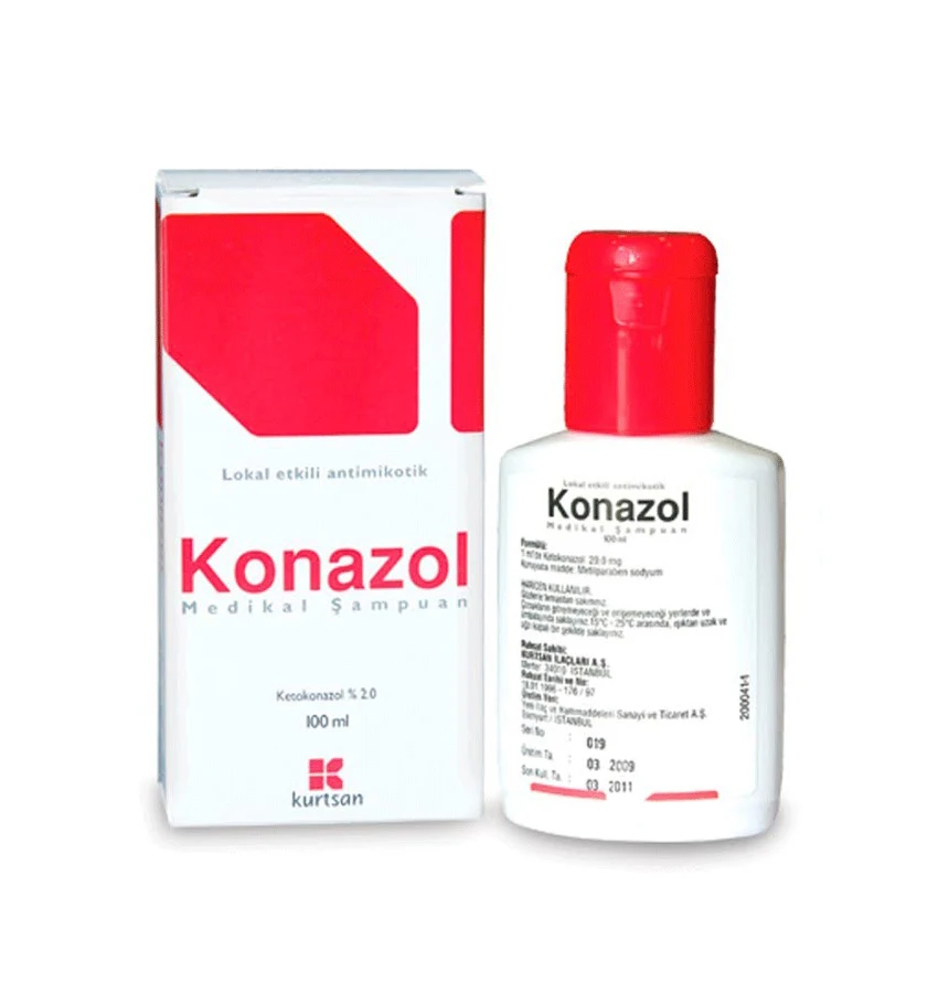 KONAZOL MEDIKAL Şampuan %2 100 ml ( Ketakonazol , Antifungice )