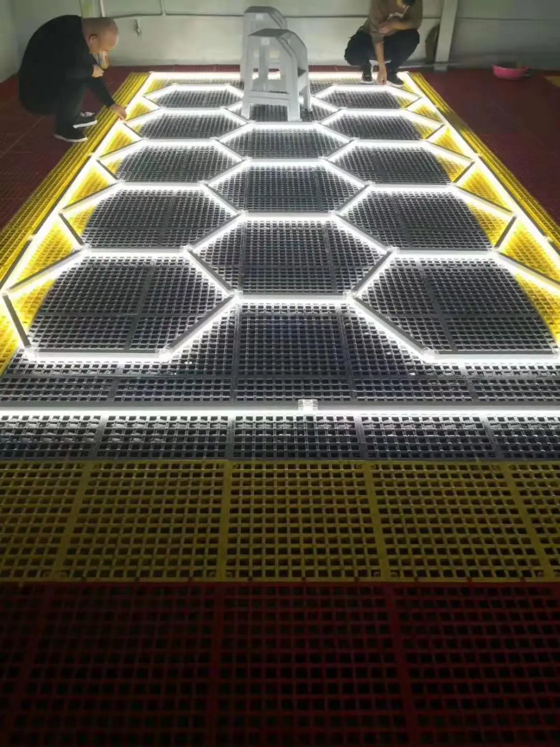 Noul stup și Hexagonale de Lumină LED pentru Masina de lustruit Clar Vopsea Folie de Protecție de la Întreținerea Vehiculelor Magazin