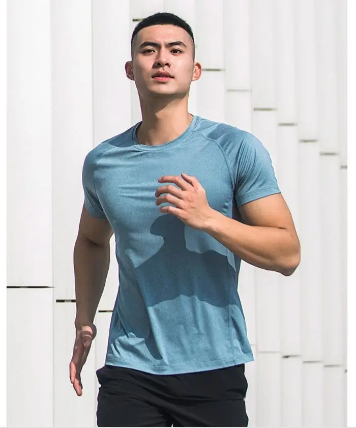Xiaomi Bărbați uscare rapidă cămașă de absorbție de Umiditate respirabil Reflectorizante Uscat Rapid cu Mânecă Scurtă de Funcționare Fitness Topuri