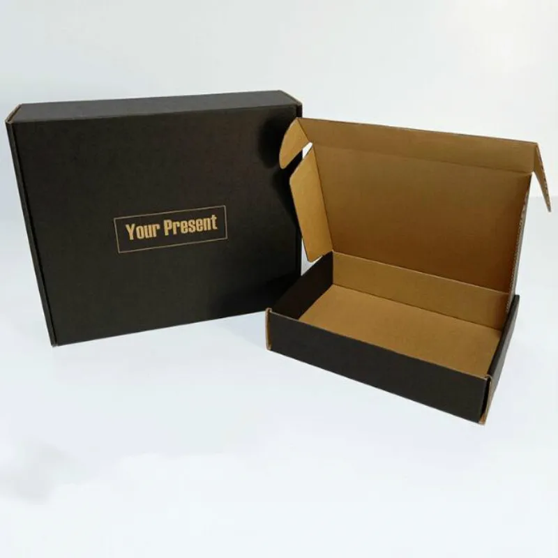 10buc/lot Ambalaje de Hârtie Kraft Cutie Neagră de Carton Cutii de Cadouri din Hartie Maro Săpun Cutii 20071901