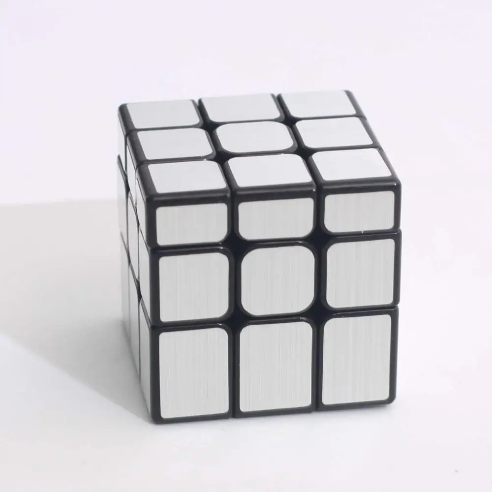 YongJun 3x3x3 Inegale strat poftă de mâncare Viteza Cub Magic Seturi de Pachete de Puzzle Cubo Autocolante, autocolant copii jucarii copii