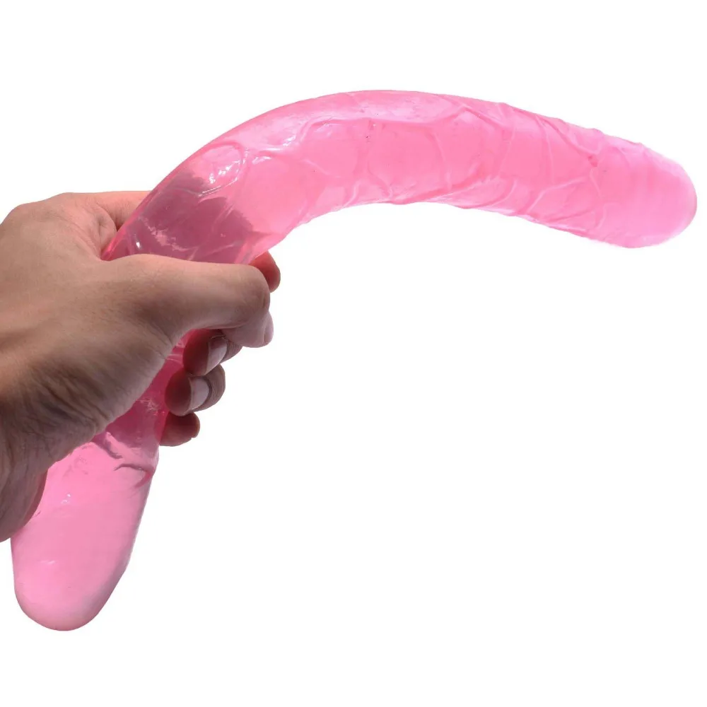 Glonț puternic Anal Vaginal Vibrator & 14.76 inch Lung Dublu Vibrator Realist Jucarii Sexuale pentru Cupluri Femeie Jucării Erotice pentru Adulti