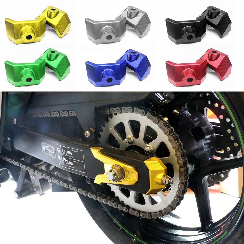 CNC Motocicleta din Spate Furca Lanț de Reglare Bloc Capac 6 Culori pentru Kawasaki Z 800 pentru Kawasaki Z800 2013-2016 Accesorii pentru Motociclete