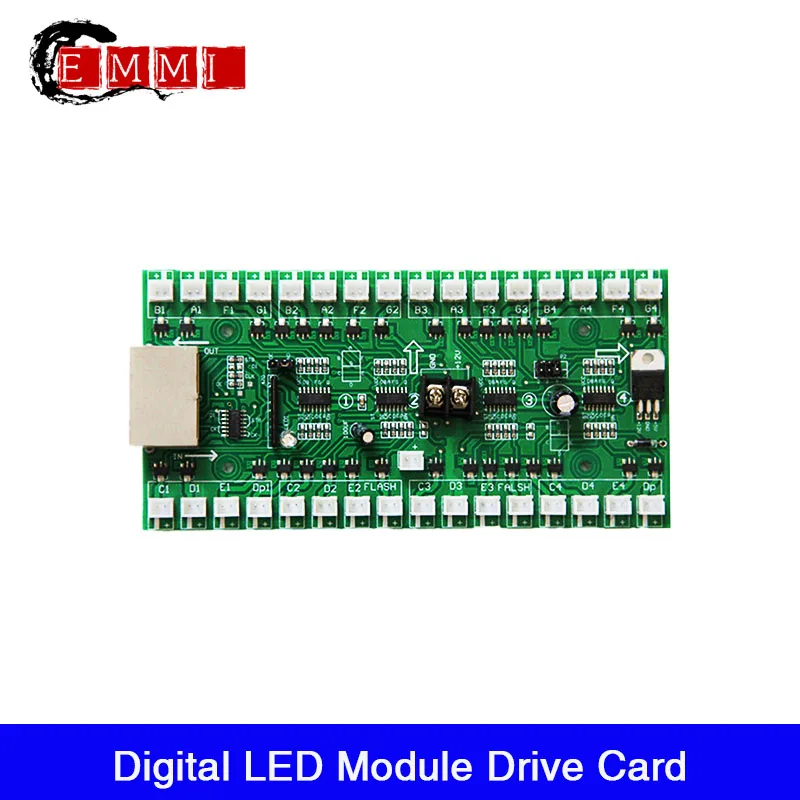 Display LED cu Mașina Card Connect Utilizați pentru 6