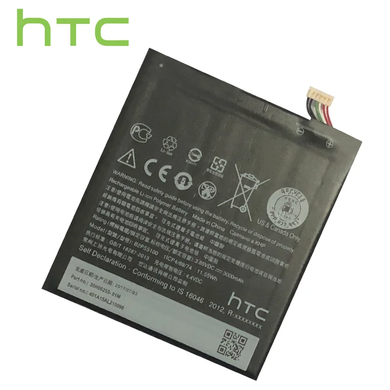 HTC Originale de Inalta Calitate B2PS5100 3000mAh Baterie de Telefon Pentru HTC One X9 Dorința 10 pro X9U X9E E56ML Înlocuirea Bateriei