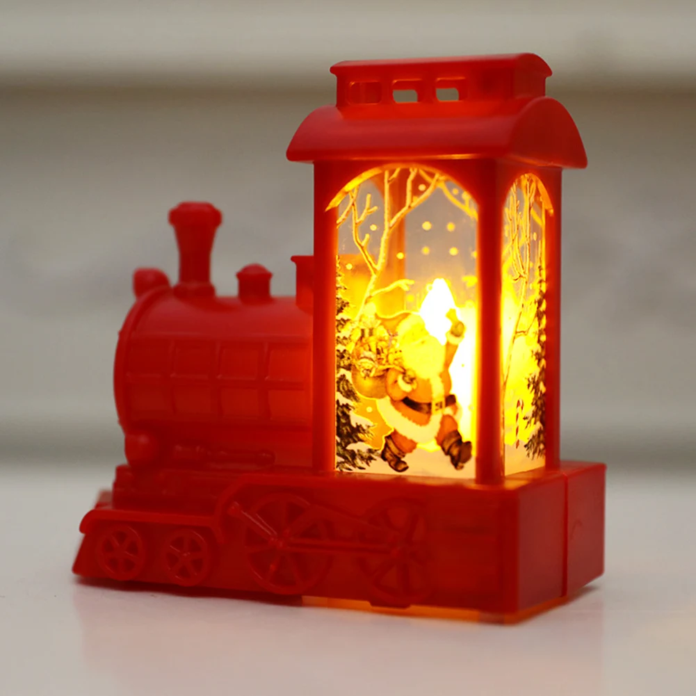 Led Lampa De Noapte Tren Stil Lumânare Drăguț Lampa De Noapte Pentru Casa Dormitor Partid Decor Decor De Crăciun Cadouri