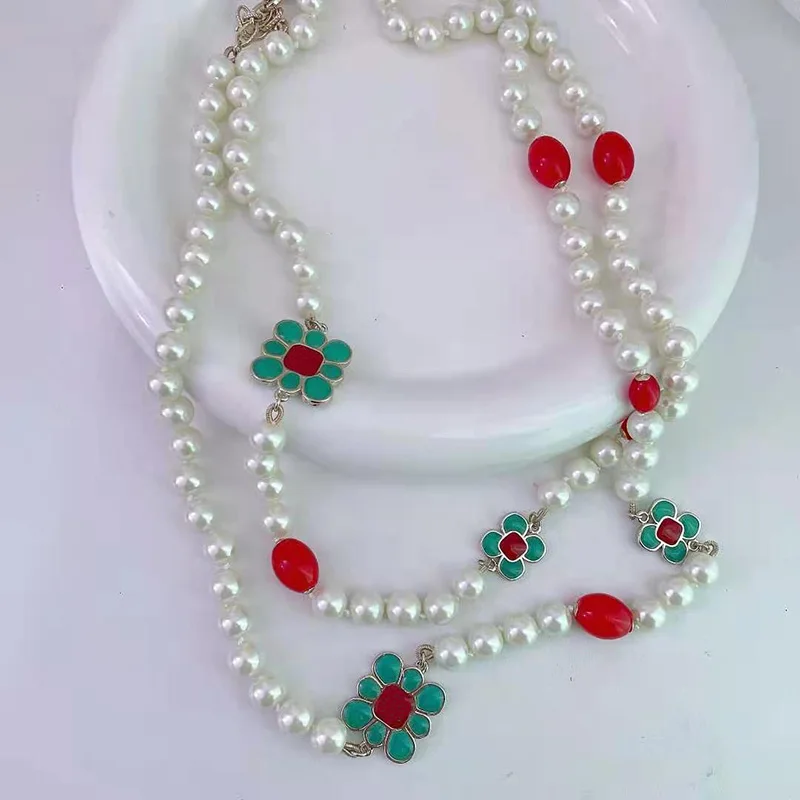 2021 Fierbinte Brand De Bijuterii De Moda Pentru Femei Vintage Perle, Pandantive Perle Colier De Lanț De Partid Bine Moda Bijuterii