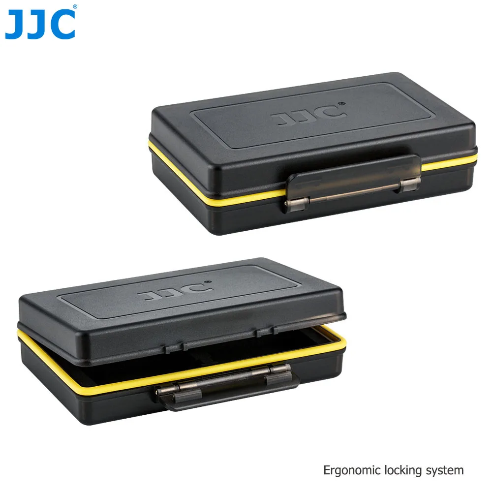 JJC aparat de Fotografiat Baterie Cutie Card de Memorie de Caz Suport de Stocare pentru SD SDHC SDXC MSD Micro SD, MicroSD XQD Carduri CF AA Baterie pentru DSLR